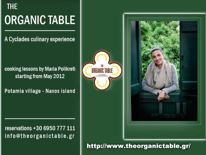 The Organic Table